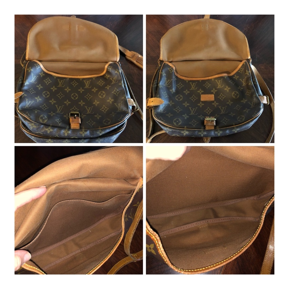 💕SOLD💕AUTHENTIC LOUIS VUITTON SAUMUR 30 - Picture 7 of 8